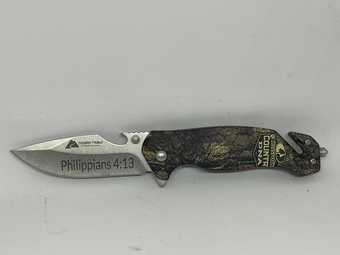 Custom Engraved Bible Verse Pocket Knife