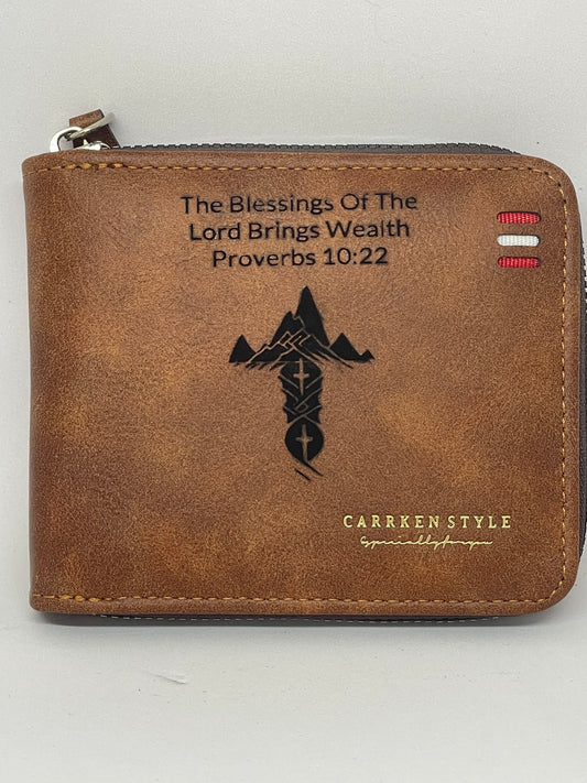 Custom Leather Wallet