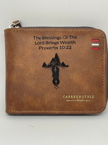 Custom Leather Wallet