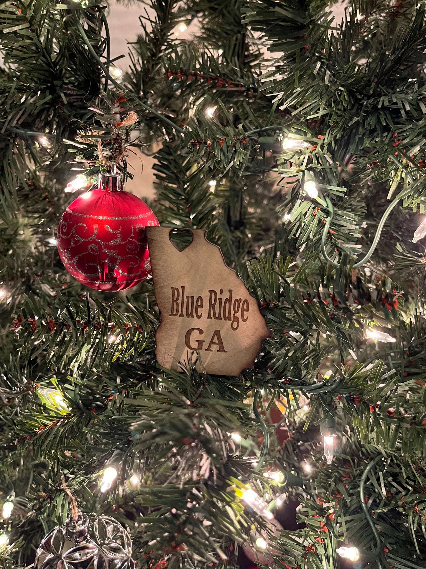 Wooden Hometown Ornament