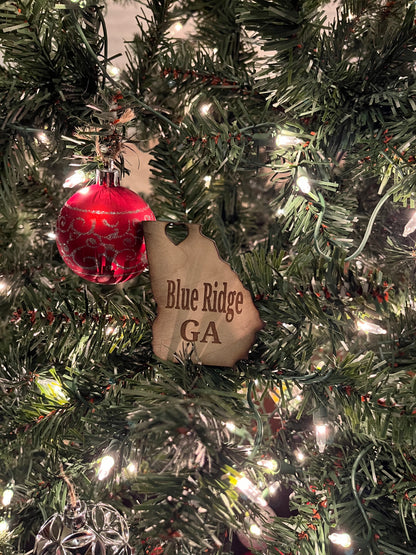 Wooden Hometown Ornament