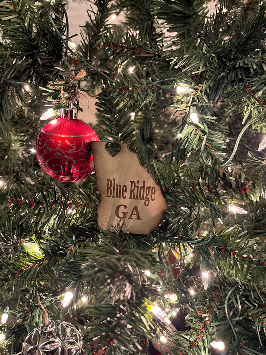 Wooden Hometown Ornament