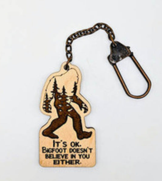 Bigfoot Keychain