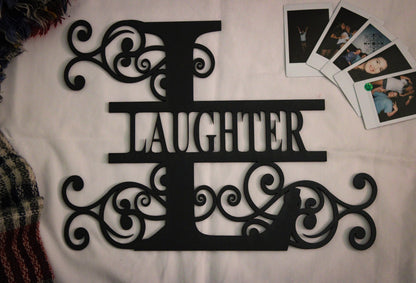 Custom Wooden Monograms