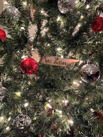 Wooden Hometown Ornament