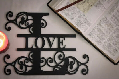 Custom Wooden Monograms