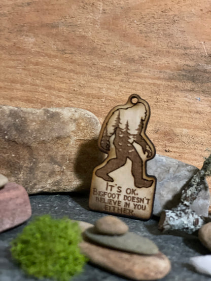 Bigfoot Keychain